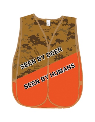 Atsko U-V Killer Treated Vest Blaze Camo
