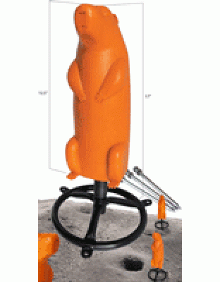 Do All Traps Do-All 3-D Praire Dog Impact Seal Target with Spring Reset