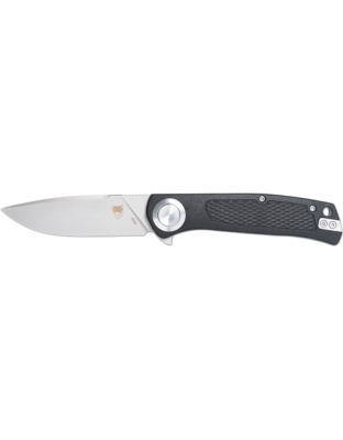 Cobratec Knives EDC Scout Button Lock 3.12" Black Stainless Steel