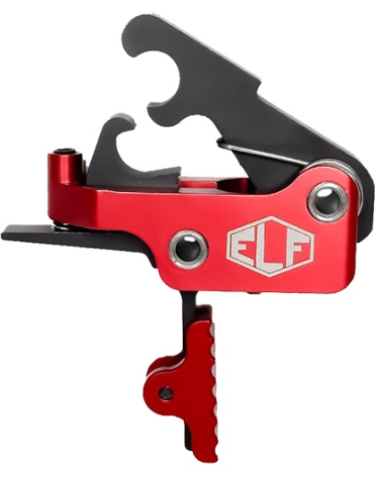 Elftmann Tactical Trigger Se AR Pltfrms Straight 2.75-4 lb Red