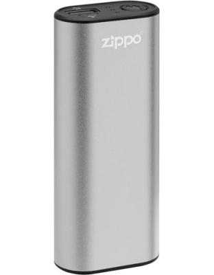 Zippo Heatbank 6 Rechargeable Hand Warmer Silver