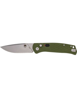 Cobratec Knives Recon Push Button Auto 3.12" Od Green G10