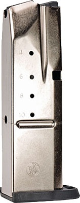 Smith & Wesson Magazine SD9 & SD9VE 10 Rounds Stainless Steel