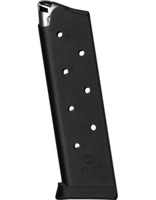 Metalform Magazines 1911 Government.45 Automatic Colt Pistol 8 Rounds Black Removable Base