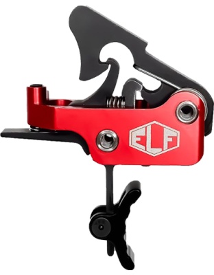 Elftmann Tactical Trigger Apex Pro AR Pltfrms Curved 2.75-7 lb Black