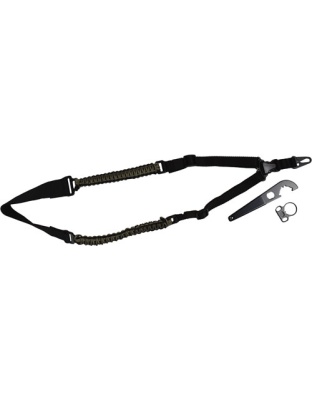 The Outdoor Connection Toc Tactical Paracord Sling with Adapter & Wrench Single Pt