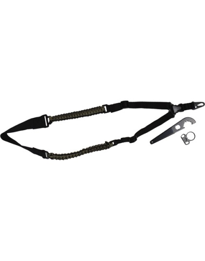 The Outdoor Connection Toc Tactical Paracord Sling with Adapter & Wrench Single Pt