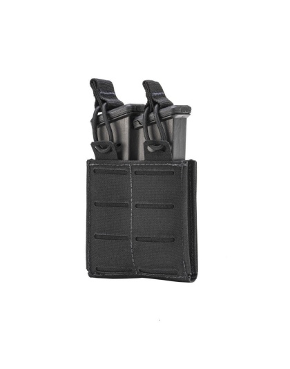 TacShield RZR Molle Double Pistol Magazine Pouch Black