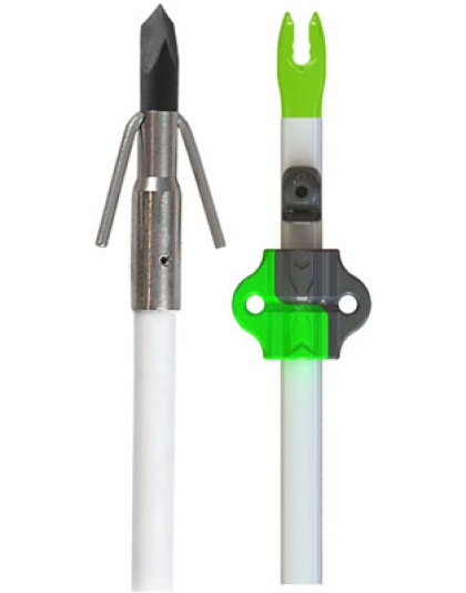 Muzzy Fish Arrow with Gar Point Nock & Bottle Slide