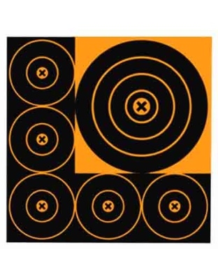 Birchwood Casey B/C Target Big Burst 8"-3/4"-15 Bull's-Eye Targets