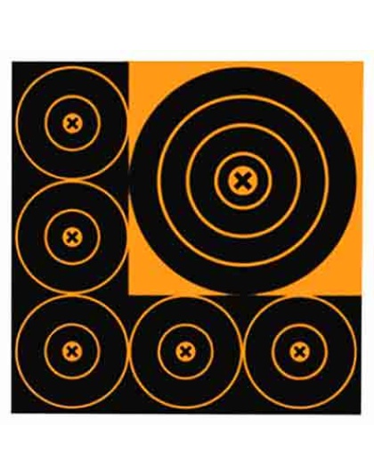 Birchwood Casey B/C Target Big Burst 8"-3/4"-15 Bull's-Eye Targets