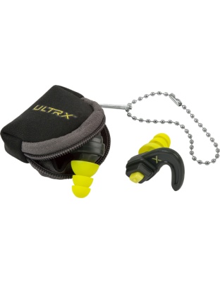 Allen Ultrx Shift Adjustable Protection Ear Plugs Gray/Yell