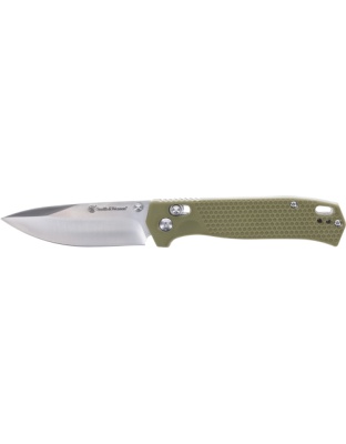 Smith & Wesson Knife 24/7 Pivot Lock Drop Point 3.3" Stainless Steel/Gray
