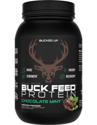 Bucked Up Buck Feed Original Protein Choc Mint 30 Servings