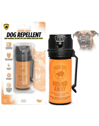 Guard Dog Security Hound Away Dog Spray Non-Toxic Citroneela Based 2 Ounce