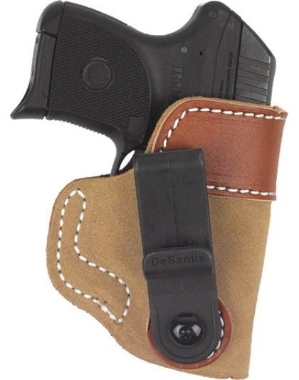 Desantis Soft Tuck Leather Fits Glock 43 Natural Right-Hand Inside-the-Waistband Holster