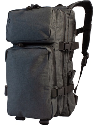Red Rock Gear Urban Assault Pack Ventilated Back Charcoal