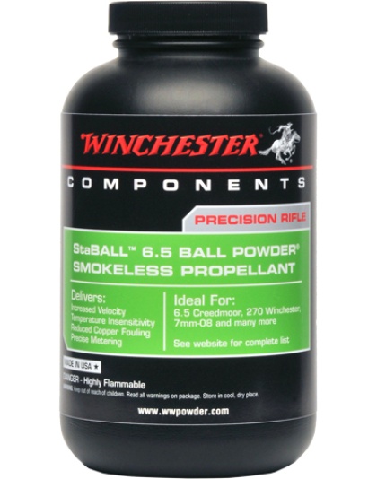 Winchester Staball 6.5 1LB Can 10CAN/Cs