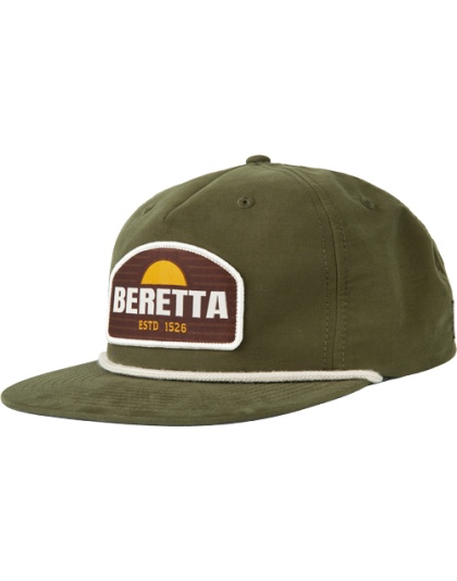 Beretta Cap Sunset Rope Trucker Dark Green