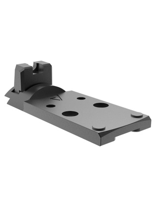 Springfield Armory Agency Optic System Mounting Plate 1911 DS for HEX Wasp Holosun 507k Black