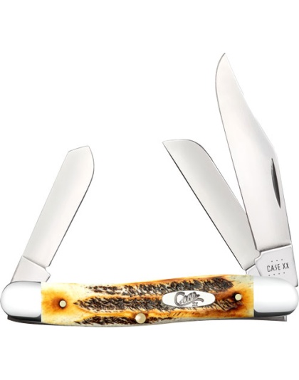 Case Knives 6.5 Bone Stag Stockman