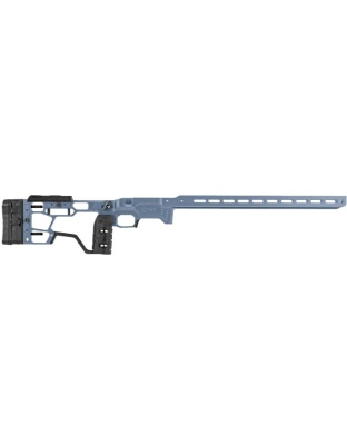 MDT Sporting Chassis Acc Elite System Rem 700 Sa Right-Hand Titanium Blue