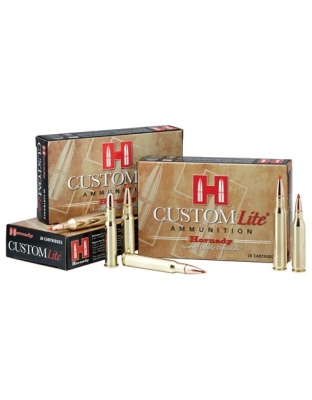 Hornady Custom Lite 308 Win 125 Grain Sst 20 Rounds 10 Boxes per Case