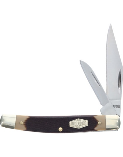 Old Timer Knife Middleman Jack 2-Blade 2.4" Stainless Steel Delrin