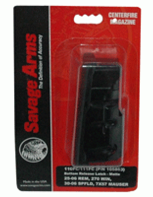 Savage Magazine 110FC/111FC.25-06/.270/.30-06 4 Rounds Blued