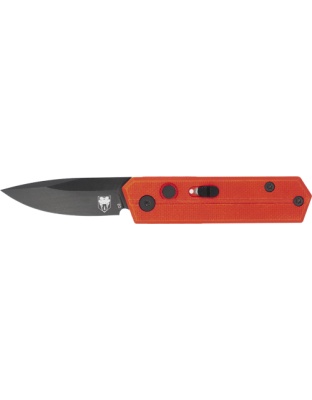 Cobratec Knives Stinger Folder 1.9" Red/Black D2 Blade Sd Button