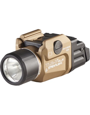 Streamlight TLR-7 HL-X USB Flat Dark Earth Light with Rail Mount White LED