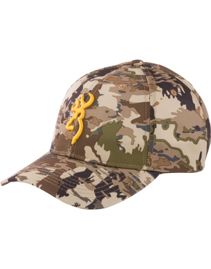 Browning Rimfire Cap Buckmark Logo Auric Camo Velcro