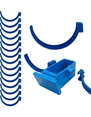 Bash Target Supply Steel Target Stand Clay Holder Replacement Pack