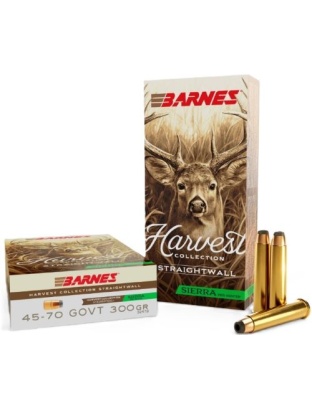 Barnes Harvest 45-70 Government 300 Grain Pro Hunter 20 Rounds