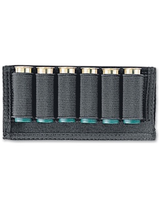 Uncle Mike's Plain Black Cartridge Slide Shotgun Belt