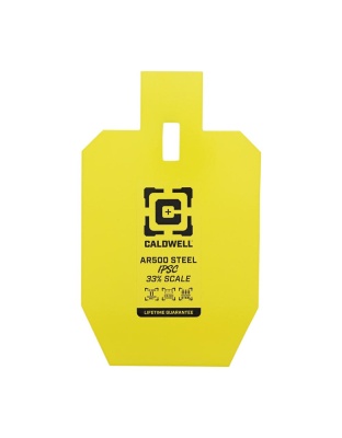 Caldwell AR500 33% IPSC Steel Target