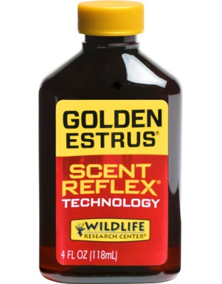 Wildlife Research Deer Lure Golden Estrus with Scent Reflex Tech 4 fl oz