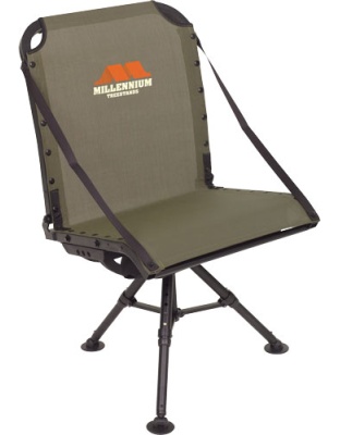 Millennium Treestands Ground Blind Chair with Packable Leveling Legs