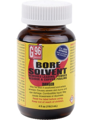 G96 Products Military Grade Bore Solvent 4 Ounce. Metal Can