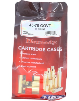 Hornady Unprimed Cases 45-70 Government 50 Pack 5-Pack/Cs