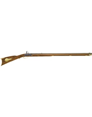Traditions Dlx Kentucky Rifle 50 Caliber Flintlock 33.5" Bl/Hdw