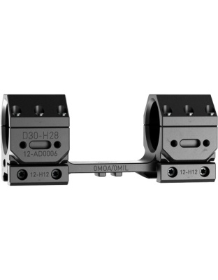 Audere Scope Mount Adversus 30 mm Low Black