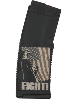 Black Rain Ordnance Magazine 5.56X45 30 Rounds Black Trump Fight