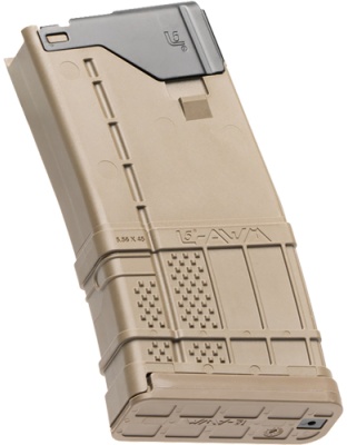 Lancer Magazine L5AWM AR-15 5.56X45 20 Rounds Flat Dark Earth Gen 2