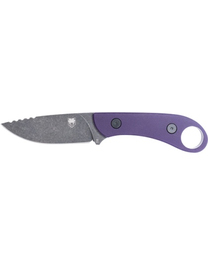 Cobratec Knives D2 Skinner 3.75" Full Tang Purple G10 with Kydex Sheat