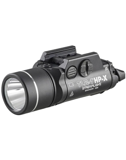 Streamlight TLR-1 HP-X Handgun Weapon Light 1300 Lumen SL-B9 Batteries Included Black