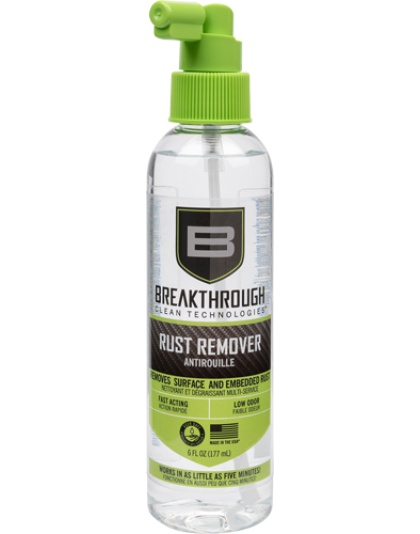 Breakthrough Clean Rust Remover 6 Ounce Bottle