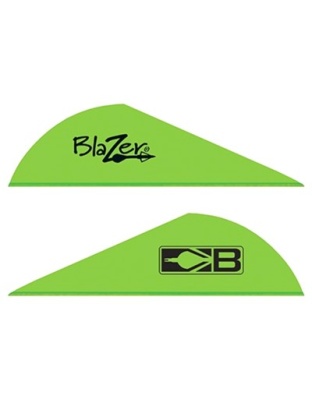 Bohning Blazer Vanes 2" Solid Neon Green 36-Pack