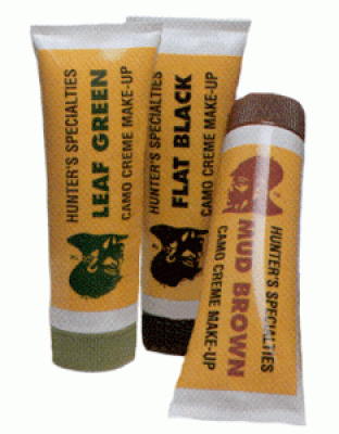Hunters Specialties Face Paint Creme Tube Kit Woodland-Browngreenblack