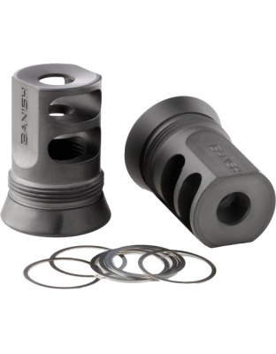 Banish Suppressors 4578 Muzzle Brake 30GOLD 1/2X28